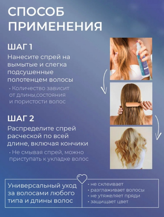 Dctr.Go Спрей для волос 15 в 1 термозащита и блеск 250 мл в Томске