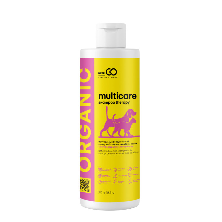 Dctr.Go Шампунь-бальзам для животных  Sнampoo Therapy "Мультиуход" 250 ml в Томске