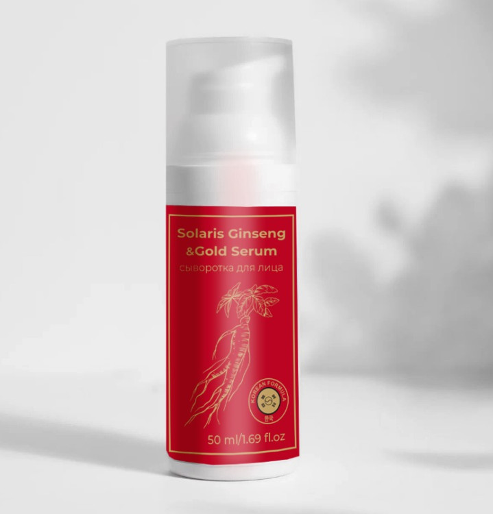 Сыворотка  для лица с корейским женьшенем и золотом 50 мл в Томске